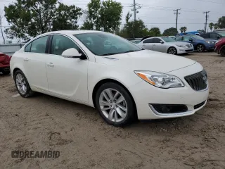 2015 Buick Regal Premium II with VIN 2G4GR5GX4F9299457, listed as a Copart auction lot 74323764 with 0 mi miles and Non Repairable. Bid and sale history available at carsss.com. Image 4.