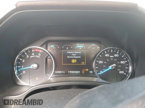 2017 Ford F-250 Lariat with VIN 1FT7W2BT0HEE63562, listed as a Copart auction lot 60880545 with 122,996 mi miles and Salvage title. Bid and sale history available at DreamBid. Image 9.