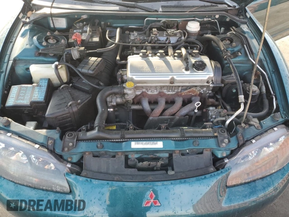 1998 Mitsubishi Eclipse GS with VIN 4A3AX35G8WE140054, listed as a Copart auction lot 84078514 with 78,756 mi miles and Salvage Title. Bid and sale history available at carsss.com. Image 12.