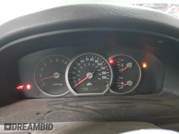 2005 Kia Sedona LX with VIN KNDUP132256690810, listed as a Copart auction lot 50096505 with 88,003 mi miles and Salvage Title. Bid and sale history available at carsss.com. Image 9.