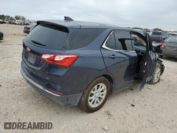 2018 Chevrolet Equinox LT with VIN 3GNAXJEV6JS528895, listed as a Copart auction lot 80143324 with 182,528 mi miles and Salvage Title. Bid and sale history available at carsss.com. Image 3.