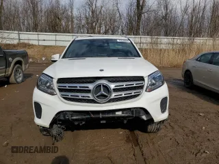 2017 Mercedes-Benz GLS 450 with VIN 4JGDF6EE1HA986308, listed as a Copart auction lot 43828644 with 48,625 mi miles and Salvage Title. Bid and sale history available at DreamBid. Image 5.