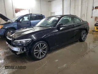 2018 BMW 2 Series 230i xDrive z VIN WBA2J3C52JVD48613, wystawiony jako Copart lot #55119525 z przebiegiem 88 523 mil mil oraz Szkoda całkowita • Salvage title. Historia ofert i sprzedaży dostępna na DreamBid. Obrazek 1.