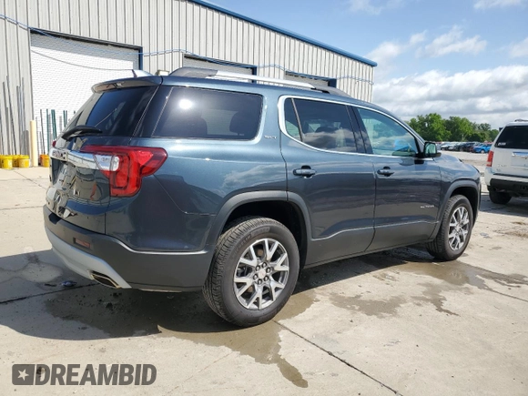2020 GMC Acadia SLT with VIN 1GKKNMLS5LZ116507, listed as a Copart auction lot 56781845 with 65,238 mi miles and Salvage title. Bid and sale history available at DreamBid. Image 3.