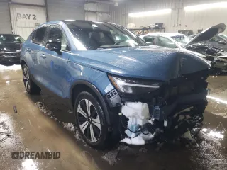 2023 Volvo C40 Recharge Pure Electric Plus with VIN YV4ED3GLXP2065364, listed as a Copart auction lot 38212714 with 6,017 mi miles. Bid and sale history available at carsss.com. Image 4.