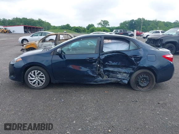 2018 Toyota Corolla L with VIN 2T1BURHEXJC003674, listed as a IAAI auction lot 42511551 with 184,697 mi miles and . Bid and sale history available at DreamBid. Image 14.