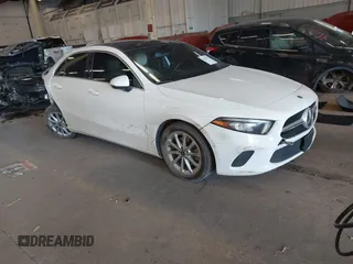 2021 Mercedes-Benz A 220 with VIN W1K3G4EB7MJ301221, listed as a IAAI auction lot 42094771 with 55,727 mi miles and . Bid and sale history available at DreamBid. Image 1.