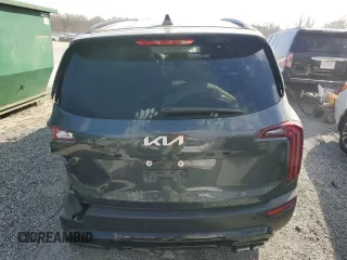 2022 Kia Telluride EX with VIN 5XYP3DHC3NG297116, listed as a Copart auction lot 55829925 with 39,642 mi miles and Salvage Title. Bid and sale history available at carsss.com. Image 6.