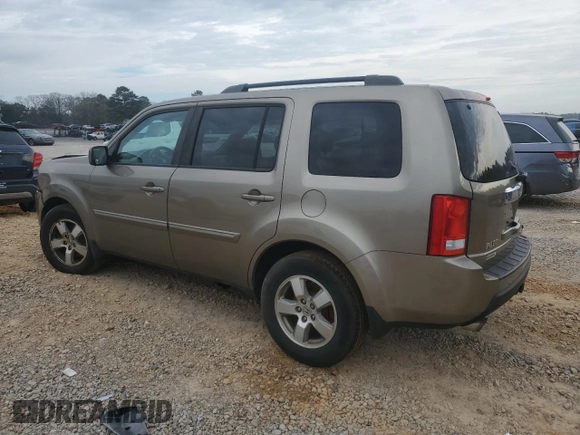 2011 Honda Pilot EX-L with VIN 5FNYF4H55BB066007, listed as a Copart auction lot 47126965 with 268,201 mi miles and Salvage Title. Bid and sale history available at carsss.com. Image 2.