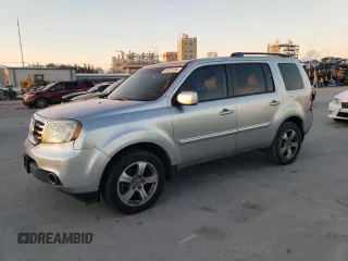 2013 Honda Pilot EX-L with VIN 5FNYF3H5XDB005619, listed as a Copart auction lot 86351994 with 117,864 mi miles and Salvage Title. Bid and sale history available at carsss.com. Image 1.