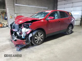 2023 Chevrolet Equinox LT z VIN 3GNAXUEG8PS143558, wystawiony jako Copart lot #50200915 z przebiegiem Nie podano mil oraz Szkoda całkowita • Salvage title. Historia ofert i sprzedaży dostępna na DreamBid. Obrazek 1.