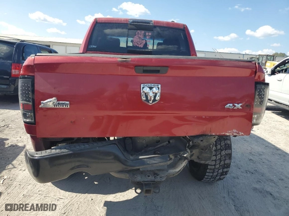 2009 Dodge Ram 1500 SLT with VIN 1D3HV13T09S708936, listed as a Copart auction lot 71843704 with 91,627 mi miles and Salvage Title. Bid and sale history available at carsss.com. Image 6.
