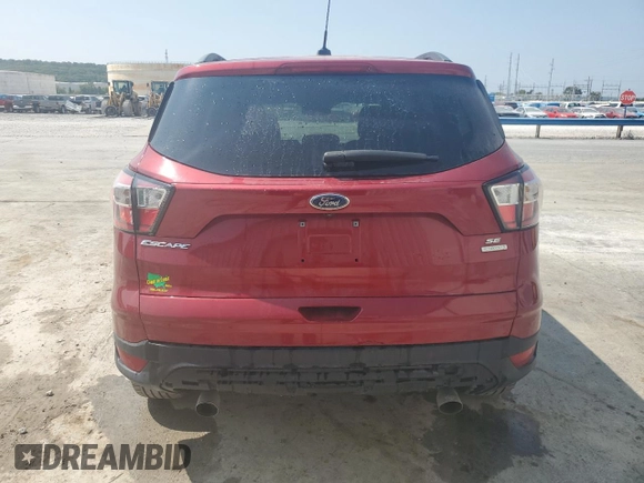 2018 Ford Escape SE with VIN 1FMCU0G90JUB48970, listed as a Copart auction lot 71585484 with 117,158 mi miles and Clean Title. Bid and sale history available at carsss.com. Image 6.