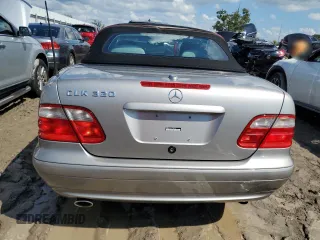 2003 Mercedes-Benz CLK 320 with VIN WDBLK65G63T142435, listed as a Copart auction lot 73847554 with Not Provided miles and Salvage Title. Bid and sale history available at DreamBid. Image 6.