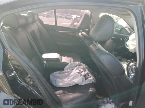 2015 Infiniti Q50 Premium with VIN JN1BV7AP5FM331451, listed as a Copart auction lot 63052025 with Not provided miles and Salvage title. Bid and sale history available at DreamBid. Image 10.