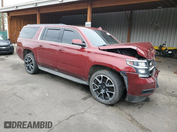 2016 Chevrolet Suburban LT with VIN 1GNSKHKC0GR340416, listed as a Copart auction lot 51178395 with 79,588 mi miles and Salvage Title. Bid and sale history available at DreamBid. Image 4.