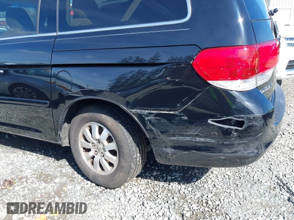 2008 Honda Odyssey EX-L with VIN 5FNRL38698B066181, listed as a IAAI auction lot 41882534 with 120,625 mi miles. Bid and sale history available at carsss.com. Image 6.