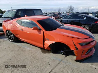 2018 Chevrolet Camaro 2LT with VIN 1G1FD1RSXJ0161054, listed as a Copart auction lot 43664293 with 24,817 mi miles. Bid and sale history available at carsss.com. Image 4.