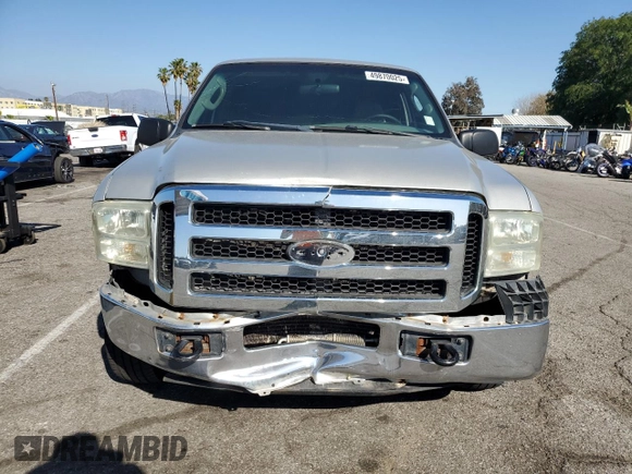 2005 Ford Excursion Special Serv с VIN 1FMNU40L45ED43492, выставлен на аукционе Copart как лот 49870025 с пробегом 175 064 миль миль и Списание • Salvage title. История ставок и продаж доступна на DreamBid. Изображение 5.