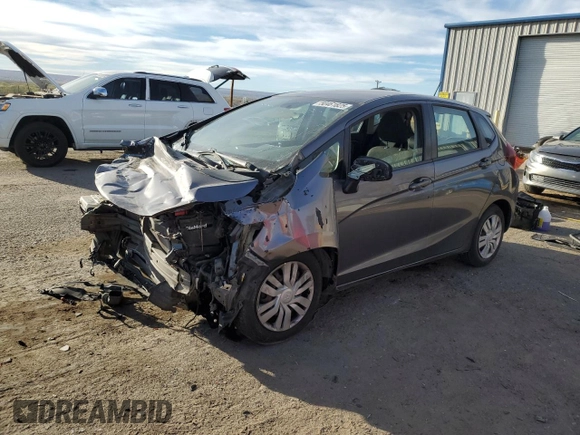 2015 Honda Fit LX with VIN 3HGGK5H51FM771516, listed as a Copart auction lot 50461825 with 132,284 mi miles and Salvage Title. Bid and sale history available at carsss.com. Image 1.