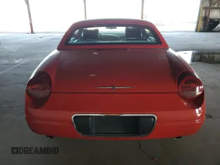 2002 Ford Thunderbird Hardtop Premium with VIN 1FAHP60A52Y117349, listed as a Copart auction lot 87468164 with 135,893 mi miles and Salvage Title. Bid and sale history available at DreamBid. Image 6.