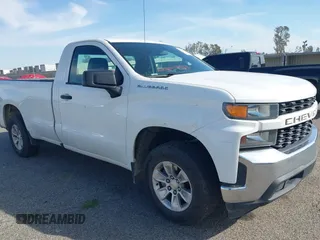 2020 Chevrolet Silverado 1500 Work Truck with VIN 3GCNWAEF6LG278389, listed as a IAAI auction lot 41749375 with 133,647 mi miles. Bid and sale history available at carsss.com. Image 6.