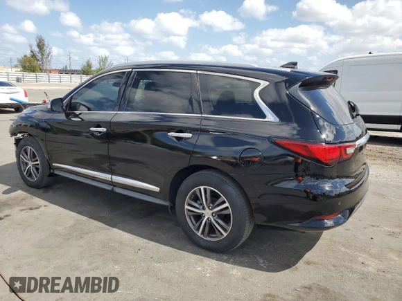 2019 Infiniti QX60 Pure with VIN 5N1DL0MN9KC560398, listed as a Copart auction lot 55352435 with 31,868 mi miles and Clean title. Bid and sale history available at DreamBid. Image 2.