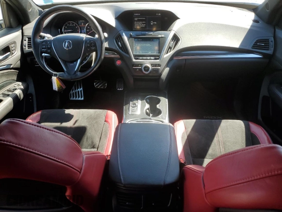 2020 Acura MDX w/Technology/A-Spec Pkg with VIN 5J8YD4H05LL032501, listed as a Copart auction lot 51182145 with 34,238 mi miles and Salvage Title. Bid and sale history available at carsss.com. Image 8.