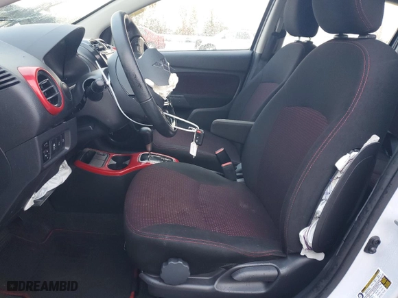 2023 Mitsubishi Mirage Black Edition with VIN ML32AWHJ6PH005708, listed as a Copart auction lot 76376094 with 15,731 mi miles and Salvage Title. Bid and sale history available at carsss.com. Image 7.