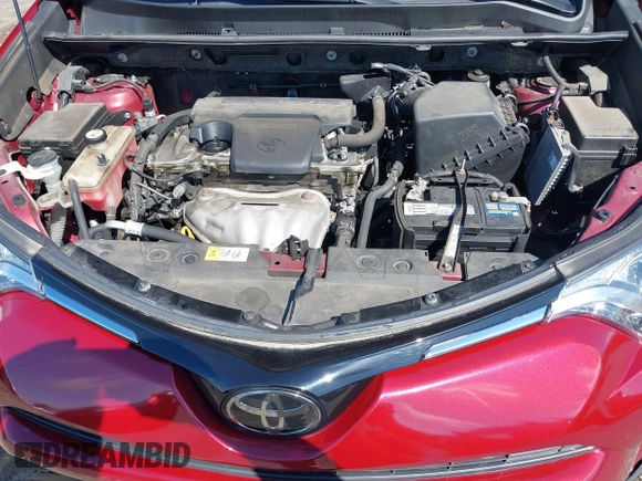 2018 Toyota RAV4 LE with VIN JTMBFREV2JD228186, listed as a IAAI auction lot 42076730 with 93,899 mi miles. Bid and sale history available at carsss.com. Image 10.