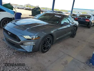 2023 Ford Mustang EcoBoost z VIN 1FA6P8TH3P5110730, wystawiony jako Copart lot #53877775 z przebiegiem 31 477 mil mil oraz Szkoda całkowita • Salvage title. Historia ofert i sprzedaży dostępna na DreamBid. Obrazek 1.