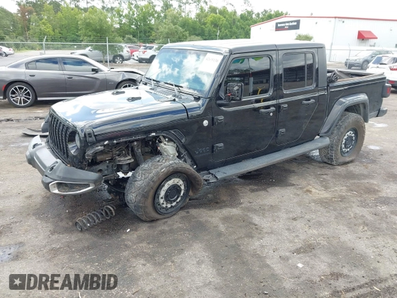 2021 Jeep Gladiator Sport S with VIN 1C6JJTAM3ML546307, listed as a IAAI auction lot 42635138 with Not provided miles and . Bid and sale history available at DreamBid. Image 18.
