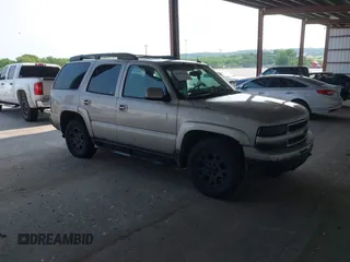 2005 Chevrolet Tahoe Z71 with VIN 1GNEK13T65R233810, listed as a IAAI auction lot 42398713 with Not provided miles and . Bid and sale history available at DreamBid. Image 1.