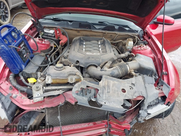 2013 Ford Mustang GT with VIN 1ZVBP8CF5D5209257, listed as a IAAI auction lot 42141198 with 124,462 mi miles and . Bid and sale history available at DreamBid. Image 10.