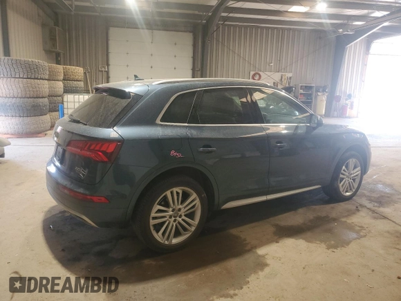 2018 Audi Q5 Prestige with VIN WA1CNAFY3J2130517, listed as a Copart auction lot 48870875 with 53,562 mi miles and Salvage Title. Bid and sale history available at carsss.com. Image 3.