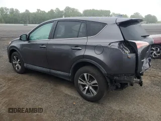 2018 Toyota RAV4 XLE with VIN 2T3WFREV0JW445322, listed as a Copart auction lot 55623845 with 116,700 mi miles and Salvage title. Bid and sale history available at DreamBid. Image 2.