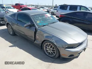 2012 Ford Mustang V6 Premium with VIN 1ZVBP8AM5C5275503, listed as a IAAI auction lot 41732075 with 176,990 mi miles. Bid and sale history available at carsss.com. Image 1.