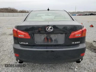 2008 Lexus IS with VIN JTHBK262082080289, listed as a Copart auction lot 48044825 with 198,945 mi miles and Salvage Title. Bid and sale history available at carsss.com. Image 6.