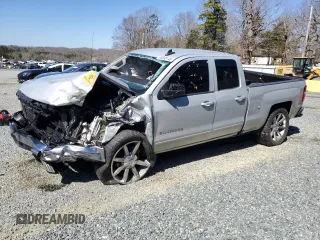 2018 Chevrolet Silverado 1500 LT with VIN 1GCRCREH0JZ158238, listed as a Copart auction lot 48698145 with Not Provided miles and Salvage Title. Bid and sale history available at DreamBid. Image 1.