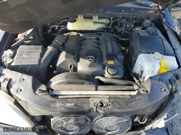 2002 Mercedes-Benz M-Class with VIN 4JGAB54E12A337920, listed as a Copart auction lot 44419495 with 278,061 mi miles and Salvage Title. Bid and sale history available at carsss.com. Image 14.