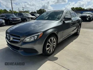 2017 Mercedes-Benz C C 300 with VIN 55SWF4KB4HU214841, listed as a Copart auction lot 49930075 with 162,210 mi miles and Salvage Title. Bid and sale history available at carsss.com. Image 1.