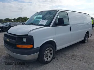 2014 Chevrolet Express Cargo Van with VIN 1GCSGAFX2E1121841, listed as a IAAI auction lot 42028712 with 164,768 mi miles. Bid and sale history available at carsss.com. Image 18.