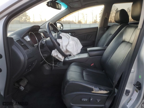 2009 Nissan Murano S with VIN JN8AZ18U89W008353, listed as a Copart auction lot 46619225 with 130,749 mi miles and Salvage Title. Bid and sale history available at carsss.com. Image 7.