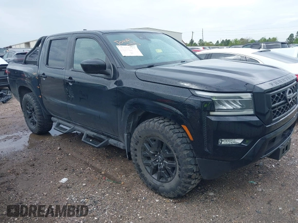 2023 Nissan Frontier SV with VIN 1N6ED1EJ2PN626418, listed as a IAAI auction lot 41883955 with 30,918 mi miles and . Bid and sale history available at DreamBid. Image 1.