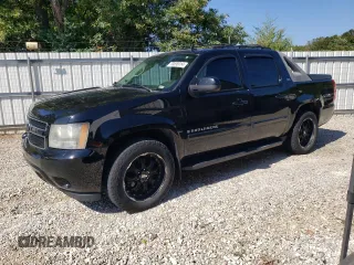 2007 Chevrolet Avalanche LT w/3LT with VIN 3GNFK12307G166470, listed as a Copart auction lot 70095914 with 216,974 mi miles and Salvage Title. Bid and sale history available at carsss.com. Image 1.