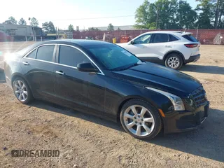 2014 Cadillac ATS Standard RWD with VIN 1G6AA5RXXE0116136, listed as a IAAI auction lot 42183109 with 180,689 mi miles and . Bid and sale history available at DreamBid. Image 1.
