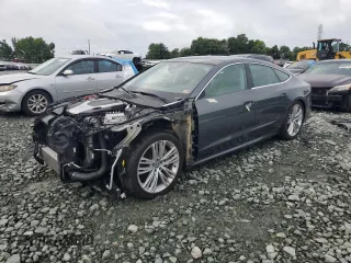 2019 Audi A7 Premium Plus with VIN WAUU2AF22KN031814, listed as a Copart auction lot 66611834 with 37,315 mi miles and Salvage Title. Bid and sale history available at carsss.com. Image 1.