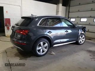 2018 Audi Q5 Premium Plus with VIN WA1BNAFY0J2234930, listed as a Copart auction lot 50654095 with 65,442 mi miles and Salvage Title. Bid and sale history available at carsss.com. Image 3.