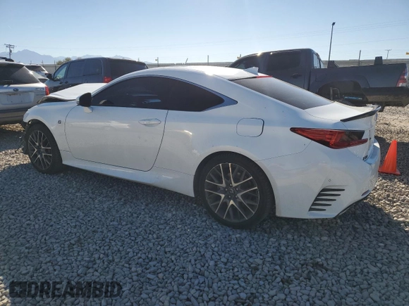 2016 Lexus RC 300 F Sport z VIN JTHSM5BC1G5000909, wystawiony jako Copart lot #77376524 z przebiegiem 87 939 mil mil oraz Szkoda całkowita • Salvage title. Historia ofert i sprzedaży dostępna na DreamBid. Obrazek 2.