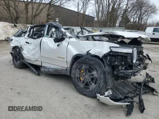 2023 Rivian R1S Adventure with VIN 7PDSGABA7PN014807, listed as a Copart auction lot 53907365 with 0 mi miles and Salvage Title. Bid and sale history available at carsss.com. Image 4.
